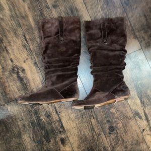 Ugg Australia HighKoo Chocolate Brown Suede Boots
